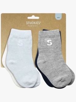 Undertøj|STUCKIES Strømper Baby 4-pak, Wavy