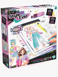 Kreativt Legetøj|Style4Ever Style 4 Ever Fashion Designer Light-up Pad Kreasæt