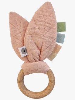 Summerville Babylegetøj-Organic Aktivitetslegetøj Raslende Blad, Peachy