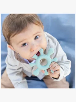 Babylegetøj|Summerville Organic Bidering Koral, Ice Blue Blå