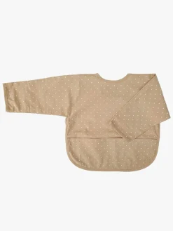 Summerville Spisetid-Organic Hagesmæk med Ærmer Øko, Sand Dotty