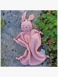 Stofbleer, Nusseklude & Babytæpper|Summerville Organic Nusseklud Øko Kanin, Rose Lyserød