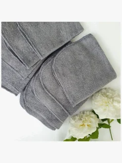 Pleje & Hygiejne|Summerville Organic Vaskeklude 10-Pak Øko, Grå Grå