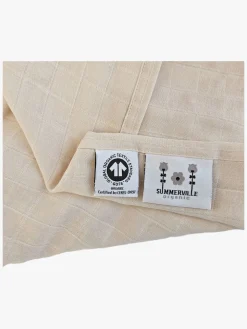 Interiør|Summerville Tæppe/ Stofble i Musselin, Sandshell