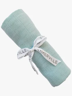 Interiør|Summerville Tæppe/ Stofble i Musselin, Ice Blue