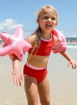 SUNNYLiFE Svømning-Badevinger, Ocean Treasure Rose