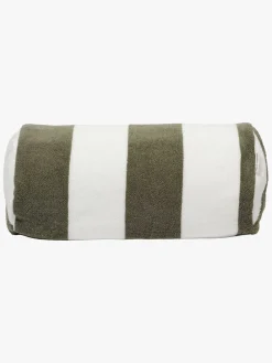 Uv & Strand|SUNNYLiFE  Oppustelig Strandpude, The Vacay Olive Stripe