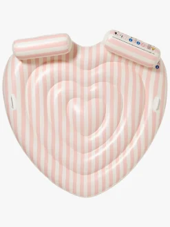 Vandleg|SUNNYLiFE  Oppusteligt Dobbelthjerte, Stole My Heart Pink Stripe