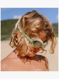 Svømning|SUNNYLiFE Svømmebriller, Cookie the Croc Khaki Grøn