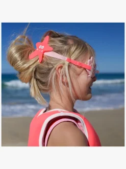 Svømning|SUNNYLiFE Svømmebriller, Melody the Mermaid Neon Strawberry Lyserød