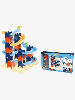 Byggesæt & Lego|Legetøjsbiler & -Fartøjer|Suntoy Byggeklodser Racerbane med Katapult 38 Dele Flerfarvet