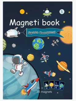 Bøger|Byggesæt & Lego|Suntoy Space World Magnetbog Flerfarvet