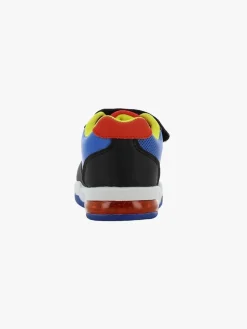 Børn SuperMario Sneakers-Super Mario Blinkende Sneakers, Black/Cobalt Blue