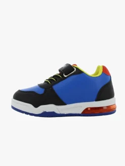 Børn SuperMario Sneakers-Super Mario Blinkende Sneakers, Black/Cobalt Blue