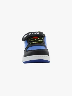 Børn SuperMario Sneakers-Super Mario Blinkende Sneakers, Black/Cobalt Blue