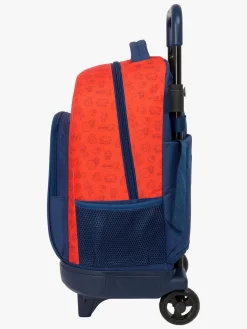 Børn SuperMario Tasker-Super Mario Compact Trolley Kuffert 33L Trick, Mørkeblå/Rød