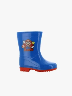 Gummistøvler|SuperMario Super Mario Gummistøvler, Cobalt Blue/Red