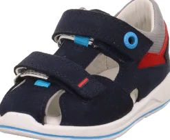 Børn Superfit Sandaler & Klipklapper-Boomerang Sandaler, Blå/Grå