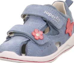 Sandaler & Klipklapper|Superfit Boomerang Sandaler, Blå/Pink Blå/Lyserød