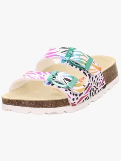 Børn Superfit Hjemmesko-Fussbett Hjemmesko, Hvid/Multi