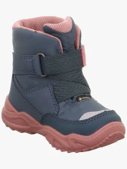 Støvler & Vinterstøvler|Superfit Glacier GTX Vinterstøvler, Blue/Pink Blå/Lyserød