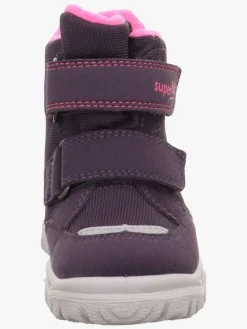Støvler & Vinterstøvler|Superfit Husky1 Vinterstøvler, Dark Purple/Pink Lyserød