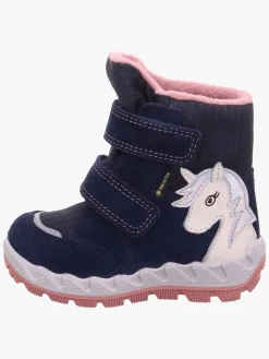 Støvler & Vinterstøvler|Superfit Icebird GTX Vinterstøvler, Blue/Rose Lyserød