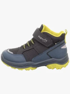 Børn Superfit Sneakers-Jupiter Mid GTX Sneakers, Blue/Yellow
