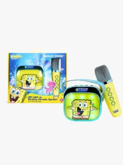 OTLTechnologies Elektronik & Media-SvampeBob Firkant Popsing Karaokesæt med LED-lys