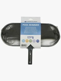 SwimFun Vandleg-Swim & Fun Bottom Pool Overfladeskimmer, Grå