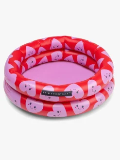 Vandleg|SwimEssentials Swim Essentials Badebassin 60 cm, Hearts Red Rød/Lyserød