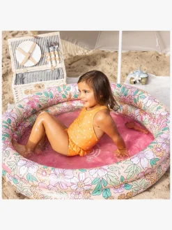 Vandleg|SwimEssentials Swim Essentials Badebassin 100 cm, Blossom Lyserød/Flerfarvet