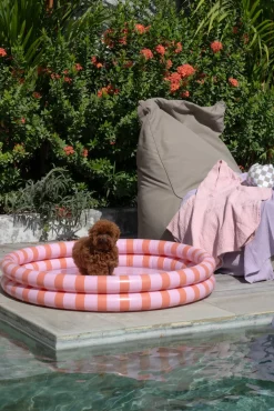 SwimEssentials Vandleg-Swim Essentials Badebassin 100 cm, Flow Red/Pink