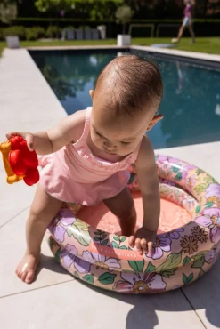 Vandleg|SwimEssentials Swim Essentials Badebassin 60 cm, Blossom Lyserød/Flerfarvet