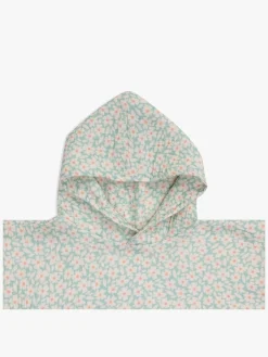 Uv & Strand|SwimEssentials Swim Essentials Badeponcho, Florish Green