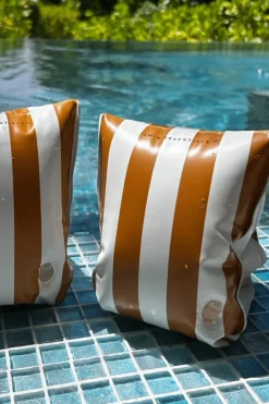 SwimEssentials Svømning-Swim Essentials Badevinger, Flow Brown/White