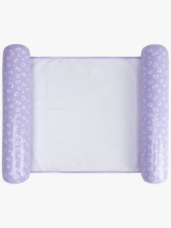 Vandleg|SwimEssentials Swim Essentials Flydende Hængekøje 116 cm, Lila Leopard Lilla