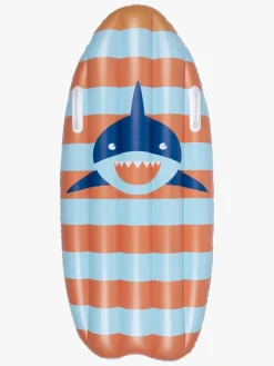 SwimEssentials Vandleg-Swim Essentials Oppustelig Surfbræt Tropic Shark 120 cm
