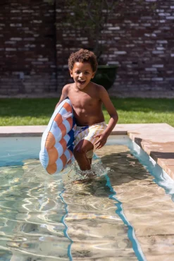 SwimEssentials Vandleg-Swim Essentials Oppustelig Surfbræt Tropic Shark 120 cm