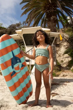 SwimEssentials Vandleg-Swim Essentials Oppustelig Surfbræt Tropic Shark 120 cm