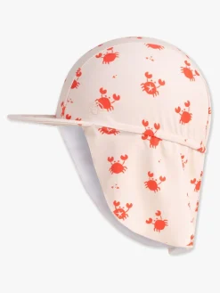 Uv & Strand|SwimEssentials Swim Essentials UV-Badehætte, Oh Crab Flerfarvet