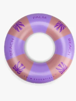 SwimEssentials Vandleg-Badering, Palm Trees Purple