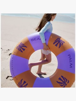 SwimEssentials Vandleg-Badering, Palm Trees Purple