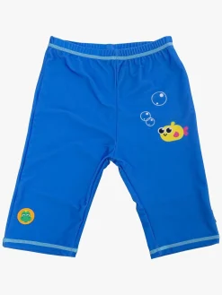 Børn Swimpy Uv & Strand-Bolibompa UV-Bukser, Light Blue/Dark Blue