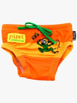 Børn Swimpy Uv & Strand-Pippi Badeble, Orange