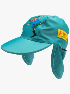 Uv & Strand|Swimpy Pippi Langstrømpe UV-Hat, Petrol