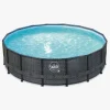 SwingPool Vandleg-Swing Pools Elite poolsæt 488x122 cm, Sort