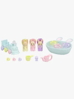 Dukker & Bamser|SylvanianFamilies Sylvanian Families Dukkehustilbehør Triplets Baby Bathtime Set
