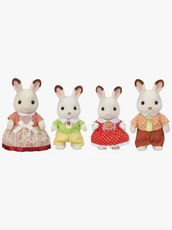 Dukker & Bamser|SylvanianFamilies Sylvanian Families Figursæt Kaninfamilien Chokolade Flerfarvet