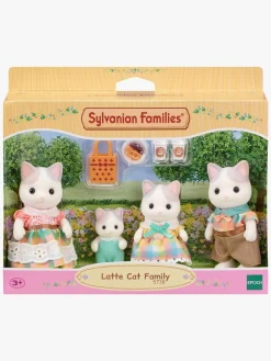 SylvanianFamilies Dukker & Bamser-Sylvanian Families Figursæt Familien Lattekat